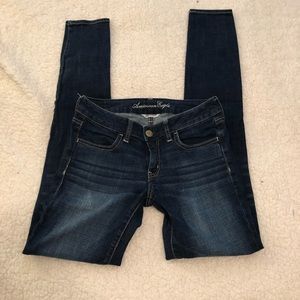 American Eagle Jeggings Dark Wash